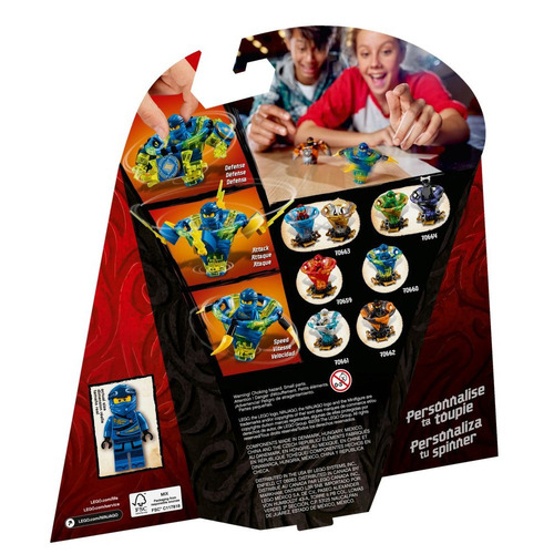 Lego Ninjago Masters Of Spinjitzu Jay Spinjitzu 70660