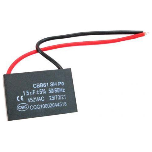 2 Cbb60 450v 1.5uf Cilindro En Apariencia De Motor