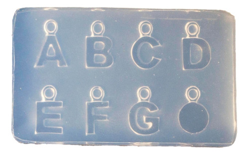 Decoraciones De Uñas 3d Con Números De Letras (1 #mold) Uv C