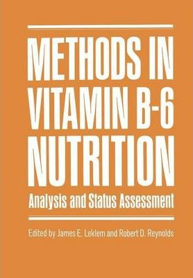 Libro Methods In Vitamin B-6 Nutrition - James E. Leklem