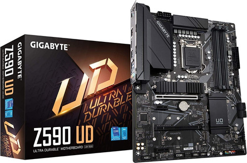 Gigabyte Z590 Ud Lga 1200 Intel Atx Triple M.2 10 / 11 Gen