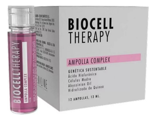 Caja Ampollas Complex Biocell Exiline X12 Unidades X13ml