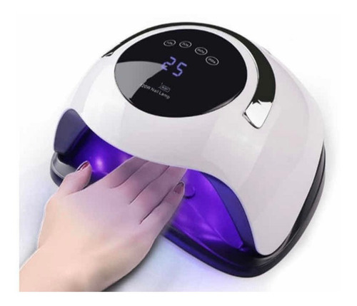 Lámpara Profesional Uv Led 120w Secador Uñas Permant Gel Acr