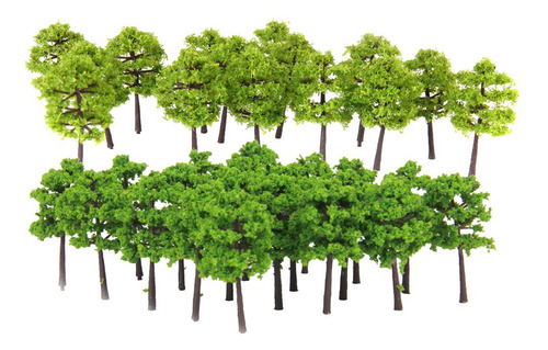 80 Unidades Modelo De Árbol Paisaje Ferroviario Modelo De