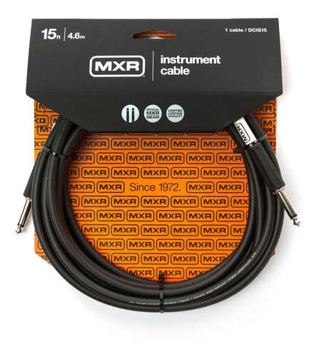 Cable Guitarra Plug Plug Mxr Dcis15 Std Series 4,5mts