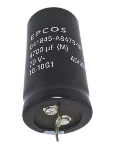 (1 Peça) Capacitor Eletrolítico 4700uf 70v 25x50mm