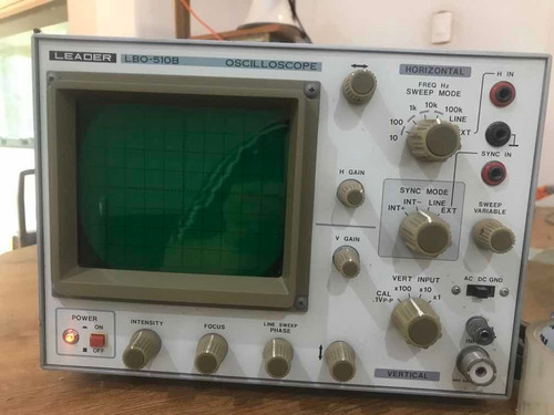 Osciloscopio Leader Lbo-510 B Oscilloscope. Usado