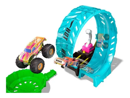 Hot Wheels Monster Truck Epic Loop Challenge Track Hbn02