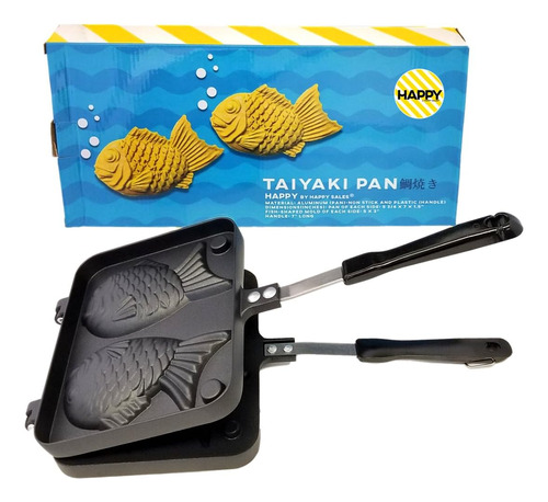 Happy Sales Hstyk1  Taiyaki Pan Forma De Pescado  8 Ancho X