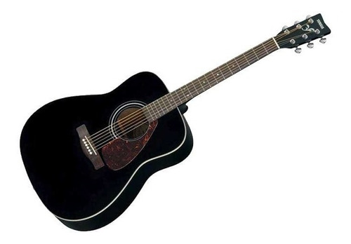 Guitarra acústica Yamaha F370 para diestros black brillante