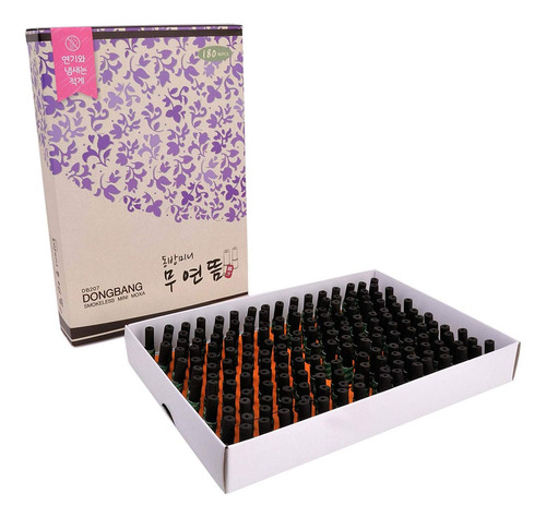 Smokeless Moxa Moxibustion Smokeless Stick-on Moxa, 180pcs