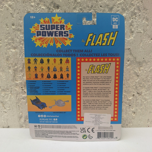 Mcfarlane Toys Dc Super Powers The Flash (Usado)