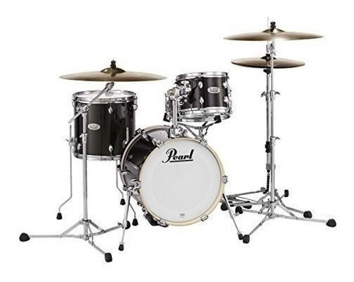 Bateria Pearl Midtown 4 Cuerpos Black Gold Sparkle - Cuo