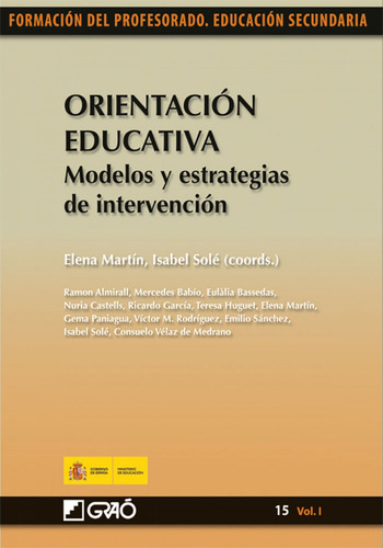 Orientacion Educativa Modelos Estrategias Intervencion - ...