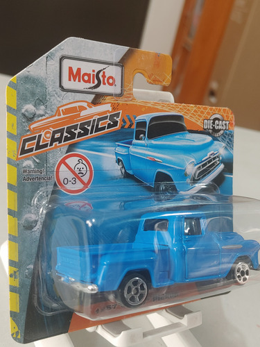 Maisto Classic 1957 Chevy Pickup Azul