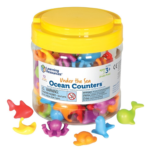 Animales Del Oceano Para Contar Learning Resources