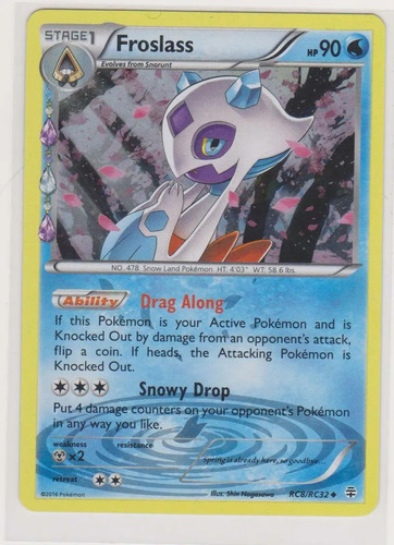 Cartas Pokemon Froslass Holo Generations