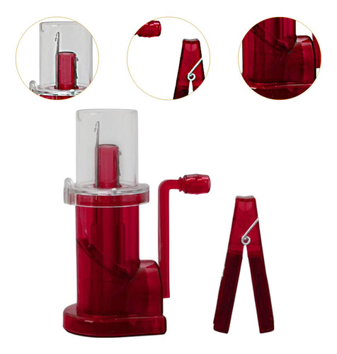 Pequeño Molino De Tejido De Punto, Mini Máquina De Rojo