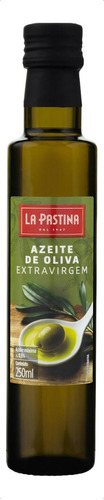 Óleo extra virgem de oliva La Pastina vidro sem glúten 250 ml