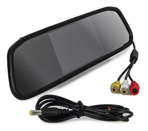 Retrovisor Interno De Sobrepor Com Monitor De Lcd