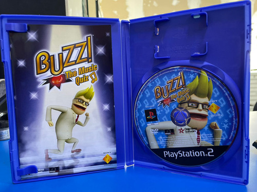 Jogo Buzz! : The Music Quiz Ps2 Europeu Leia A Descrição!
