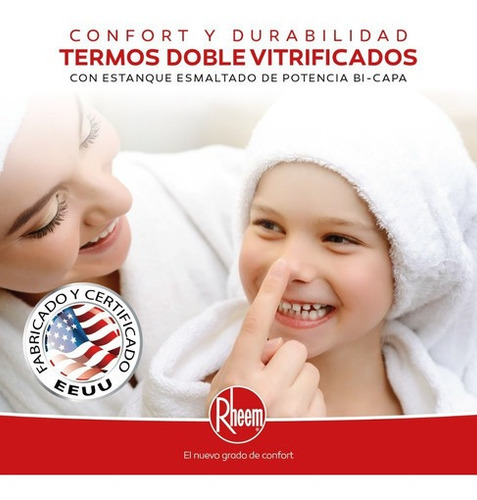 Imagen 4 de 8 de Termo Eléctrico Rheem 114 Litros Piso 220v 2kw Everkleen