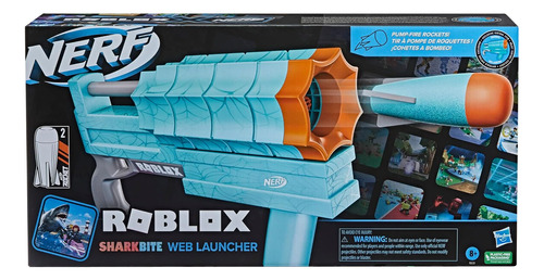 Nerf Roblox Sharkbite Lanzador Web Rocker Blaster