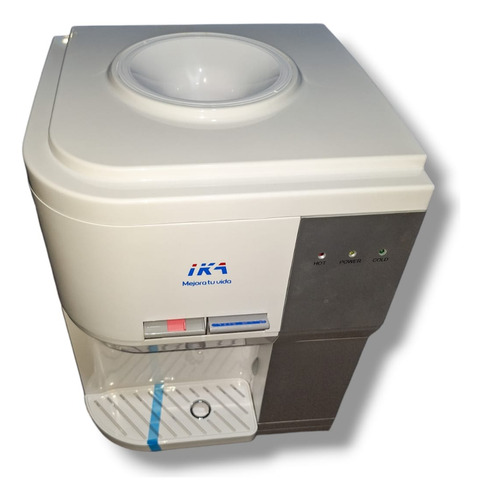 Dispenser Agua Caliente Frio Con Portavasos Ika Calidad Blanco