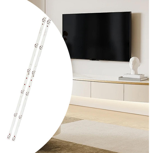 . 2 Tiras De Retroiluminación Led Para Tv