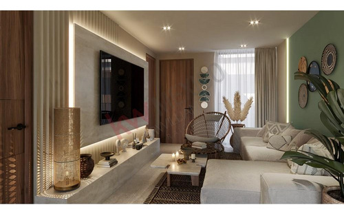 Departamento En Venta En Tulum, Quintana Roo. 2 Recámaras, Terraza Y Amenidades.