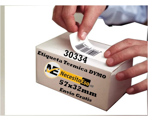 Etiquetas Termica (57x32mm) Dymo 3nstarcompatible 30334/org.