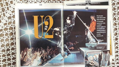 Rock & Roll La Historia Viva U2 Bono N° 12 Revista Gente (Usado)