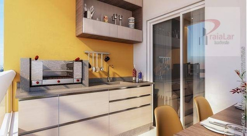 Apartamento Com 2 Dormitórios À Venda, 57 M² Por R$ 281.700,00 - Boqueirão - Praia Grande/sp - Ap2582