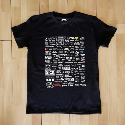 Playera Edm Djs Armin Tiesto Guetta Garrix Aoki Punch