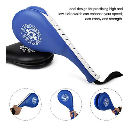 Kick Pads Para Taekwondo, Paquete De 2 Unidades, Equipo De E
