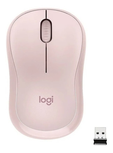 Imagen 3 de 7 de Mouse Logitech M220 Inalambrico Silent Rosa Pink Silencioso