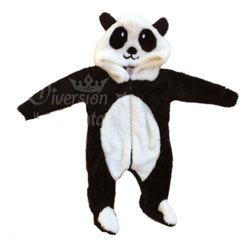 Imagen 1 de 7 de Enterito Peluche Kigurumi Oso Panda Para Bebé  