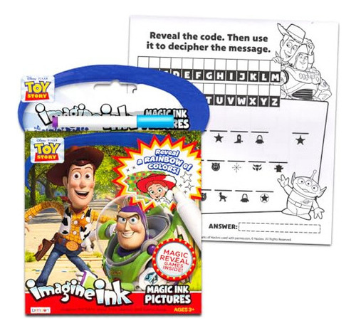 Disney Pixar Magic Ink Libro Para Colorear Super Set - 3 Lib