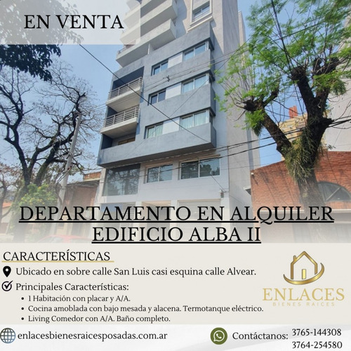 Departamento De 1 Dormitorio En Venta
