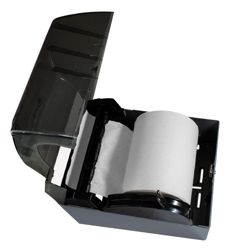 Despachador De Toalla En Rollo Color Humo Oval Dv013 6pz