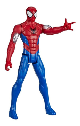 Figura Acción Armored Spiderman 30cm Marvel Hasbro Original