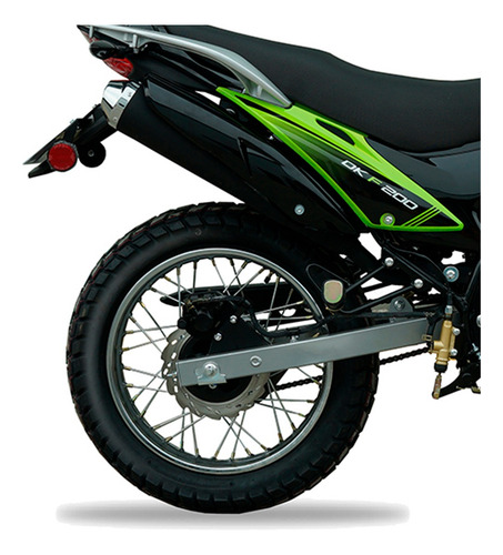 Moto Enduro Cross Yumbo Dk F 200 0km + Casco De Regalo