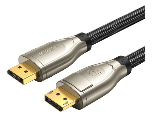 Cable Ugreen Displayport 1.4 de 32,4 Gbps macho/macho de 1 m, negro