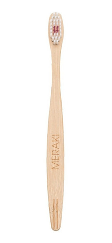 Imagen 2 de 9 de Cepillo De Dientes Bambú Biodegradable Eco Friendly Meraki