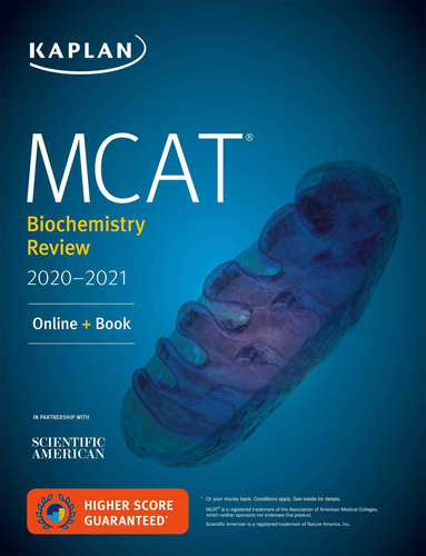 Libro: Mcat Biochemistry Review 2020-2021: Online + Book (ka