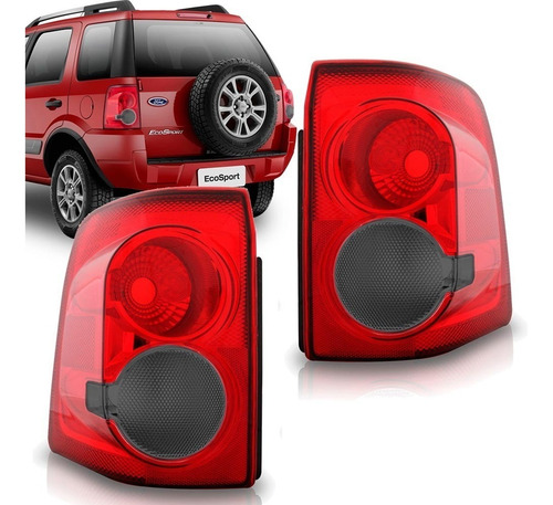 Par Lanterna Ecosport 2008 2009 2010 2011 Fume