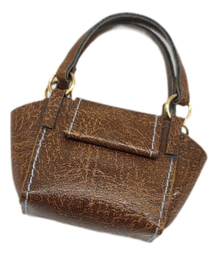 Bolso Para Casa De Muñecas, Modelo Dioramas, Bolso Marrón