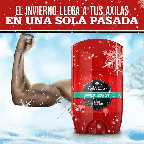 Desodorante En Barra Old Spice Pure Sport 50grs