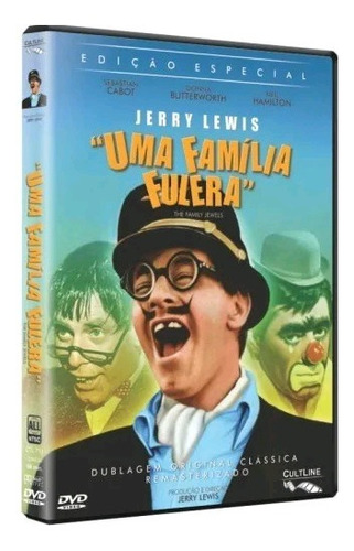 Uma Família Fuleira - Dvd - Jerry Lewis - Sebastian Cabot