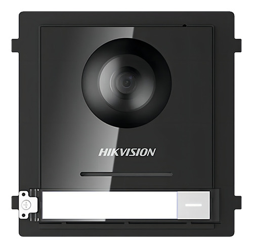 Video Portero Ip Hikvision 1 Boton Camara Pez 2mpx Kd 8003 Color Gris